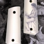 Nude on 1911 Bonded Ivory Grips Nude on 1911 Bonded Ivory Grips