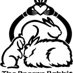 Brown Rabbit Farm Logo with solid arms variation Brown Rabbit Farm Logo with solid arms variation